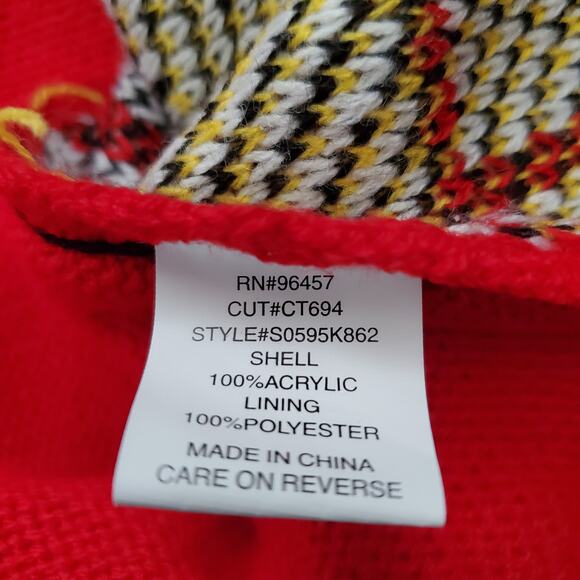 Born Famous Womens XL Christmas Sweater Dress Lights Up Pre-Owned‎ - Picture 8 of 9